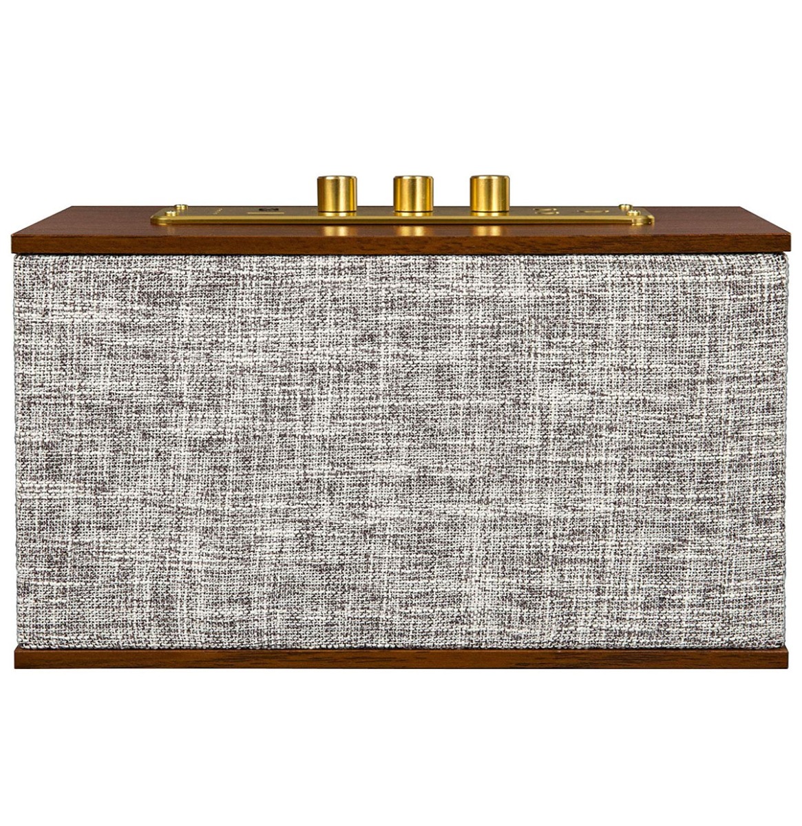 Crosley CR3110A-GY Octave Mid-Century Bluetooth-luidspreker met USB-telefoonoplader - grijs
